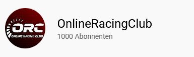 online racing club, online racing,f1 2020, f1 2021, youtube, 1000 Abonennten